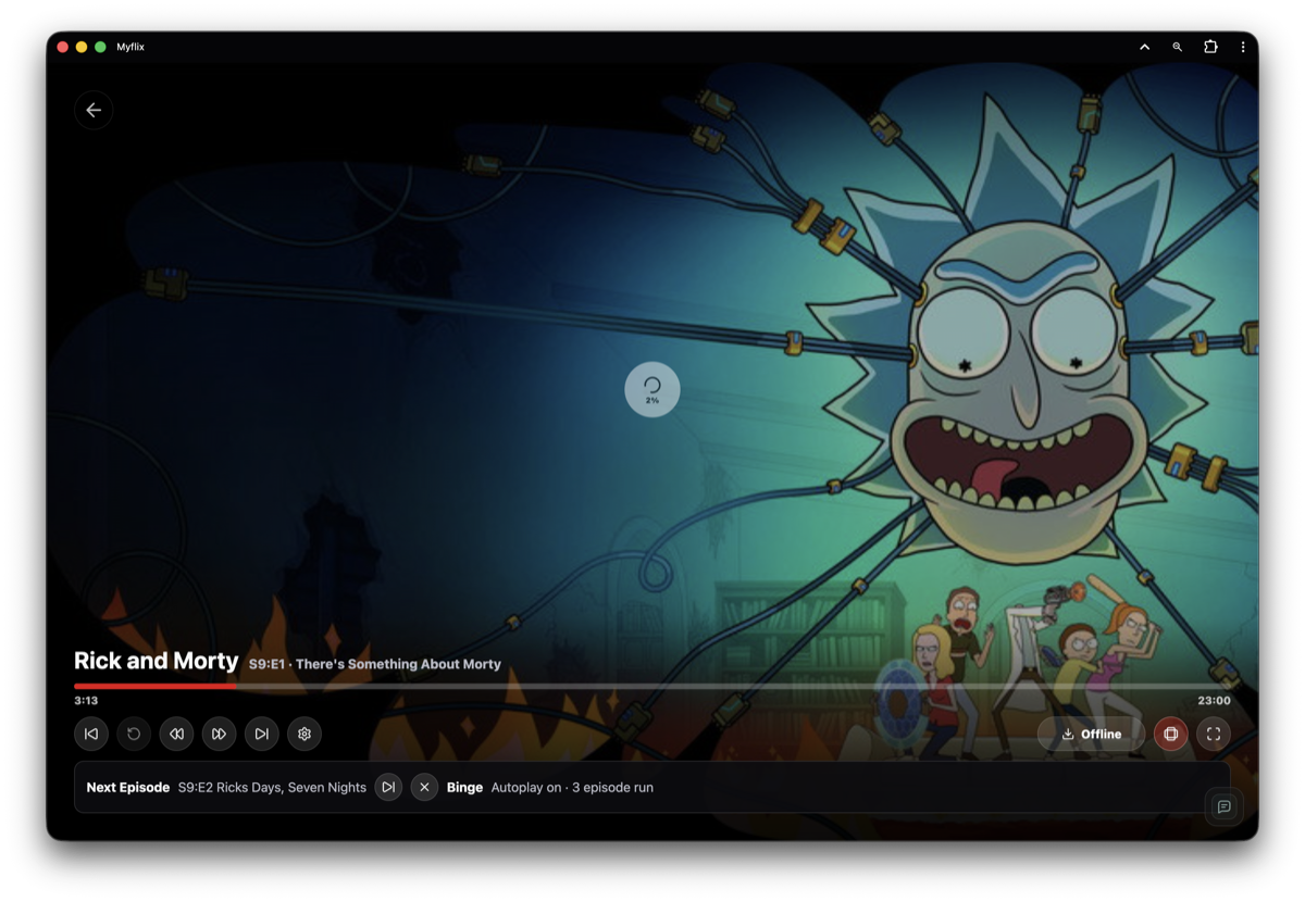 MyFlix — title detail